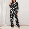 Dinosaurs Pyjamas Women Soft Sleepwear UK