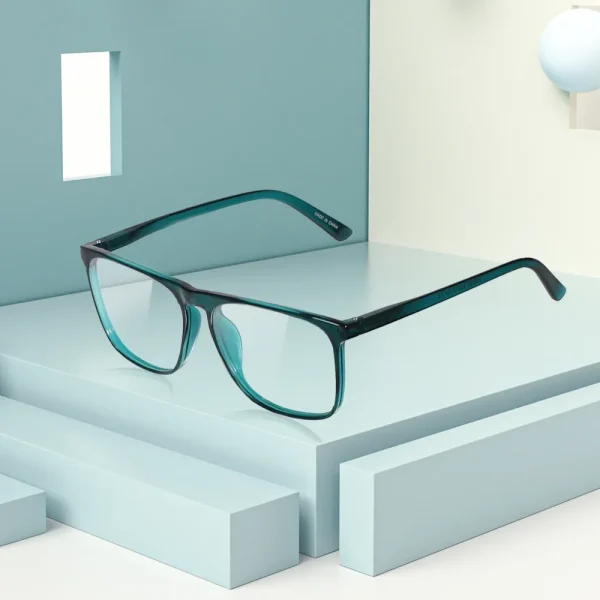 Oversized Large Square Eyeglasses