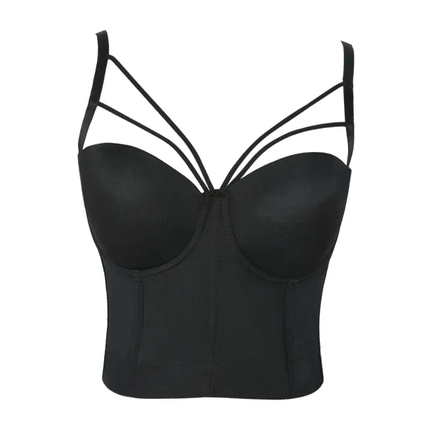 Bodice Push Up Crop Sleeveless Summer Top