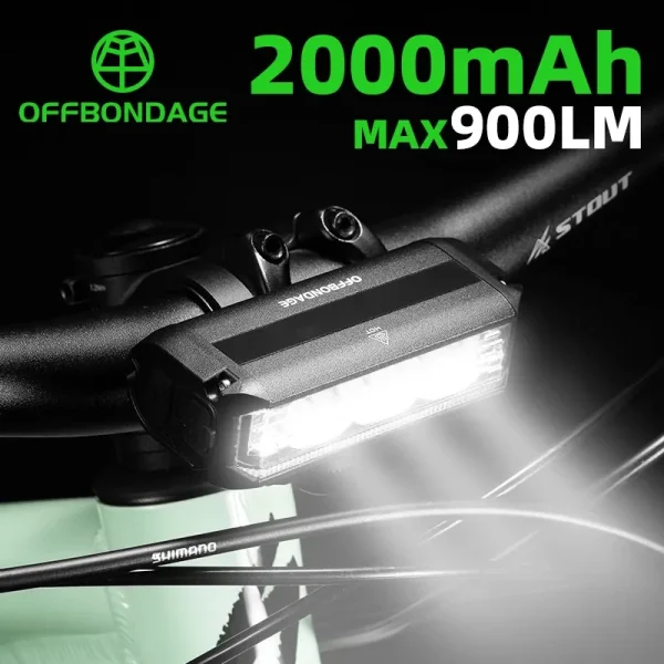 900Lumen Bike Front Light