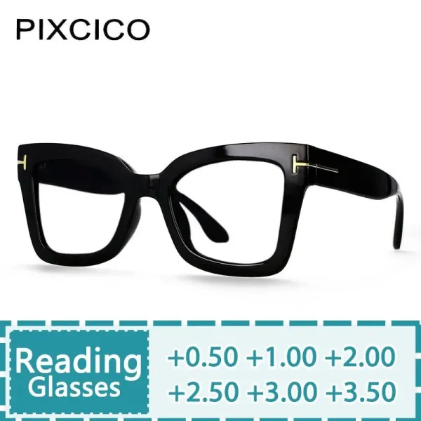Lady Luxury Cat Eye Clear Eyewear