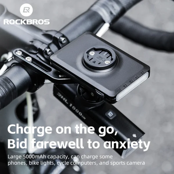 Waterproof Cycling Lamp Handlebar Flashlight Builtin Battery