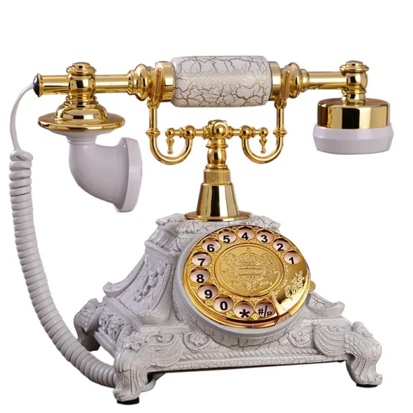 Premium Vintage Rotate Fixed Telephone