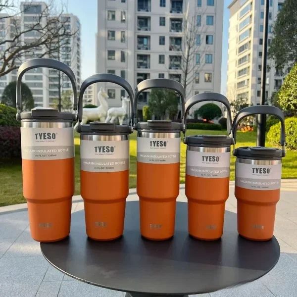 Double-layer Insulated Stainless Steel Coffee Cup Cold & Hot