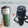 Green With Cup Bag