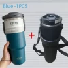 Blue With Cup Bag