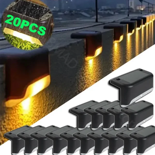 LED Solar Step Lamp