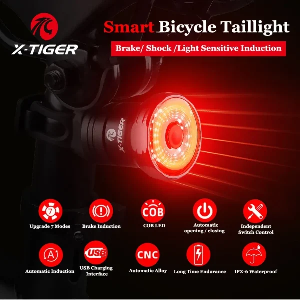TigerEye Smart Bike Rear Light