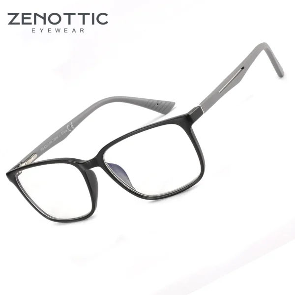 Retro Square Computer Gaming Anti Blue Eyeglasses