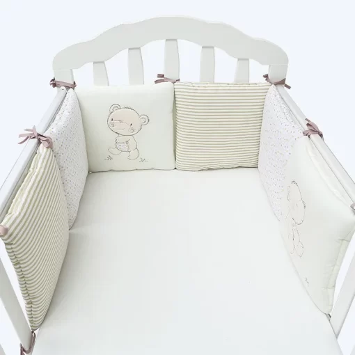 Baby Bed Protector Crib Bumper Pads 6Pcs Set Juhi