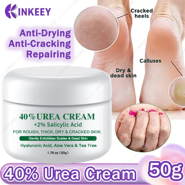 40% Urea Cream Dry Moisturizing Heels Crack Foot