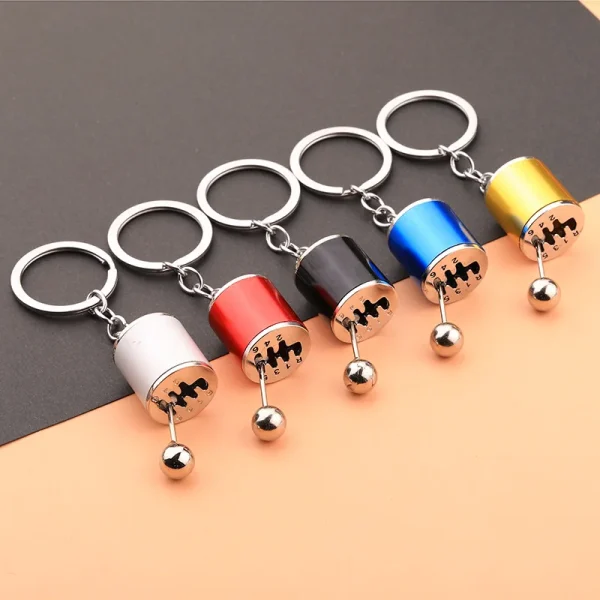 5 Speed Gear Shifter Keychain