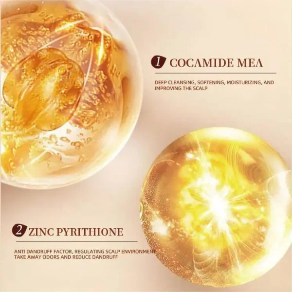 Oil Control Sandalwood Anti-Dandruff Shampoo with Zinc Pyrithione
