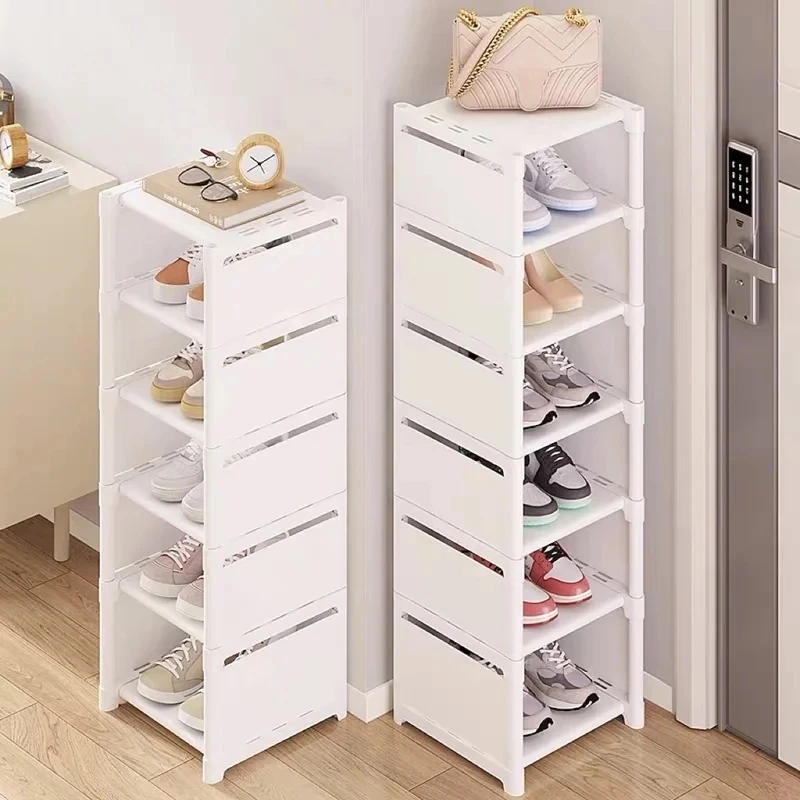 Foldable Shoe Rack Organizer Corner Shoes Shelf