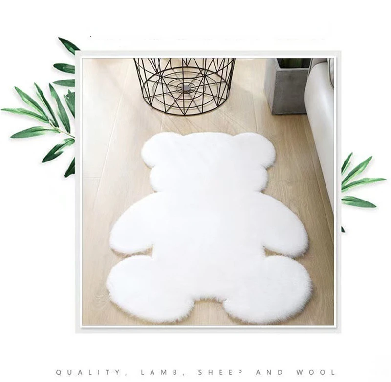 Soft Teddy Bear Rug UK