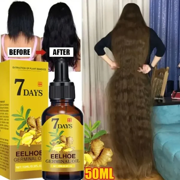 Fast Hair Growth Ginger Hair Oil