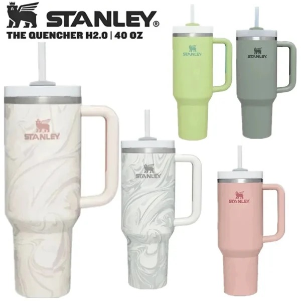 FlowState Stanley Classic Tumbler with Handle & Straw