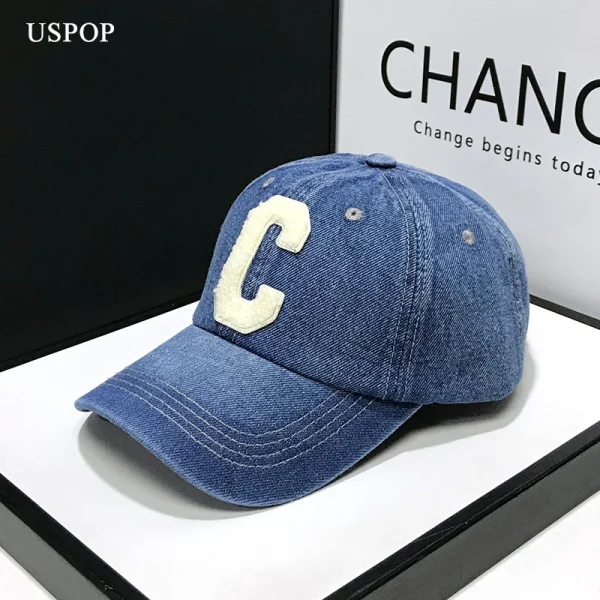 C Hats Denim Baseball Cap