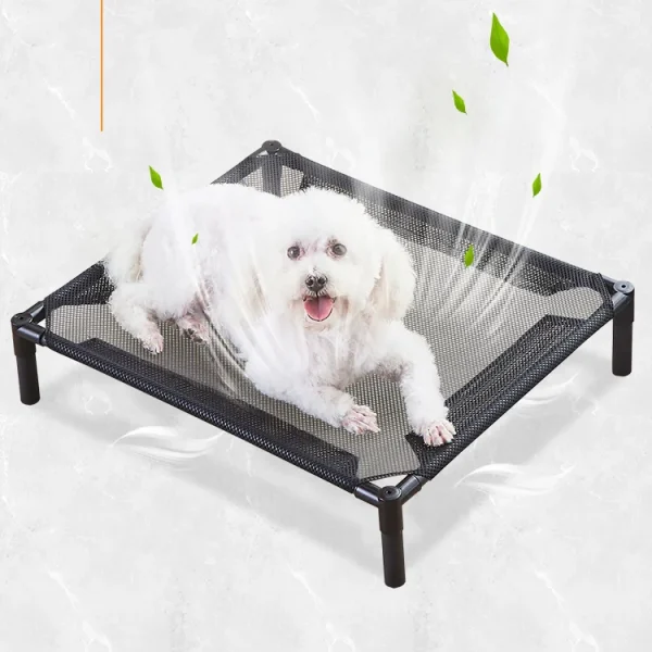 Elevated Cooling Bed for Dogs Folding Camping Bed