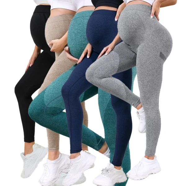 Women's Maternity Leggings Over the Belly