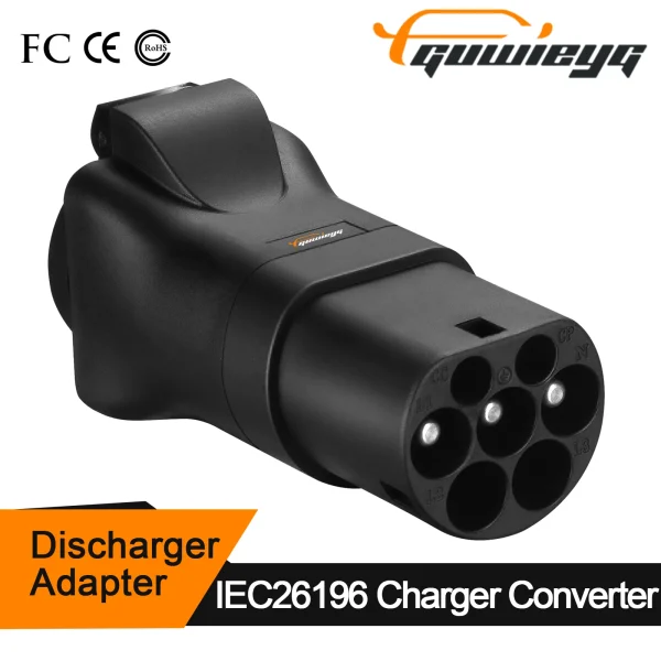 Type2 to Schuko Converter 220V EV Charging Adapter