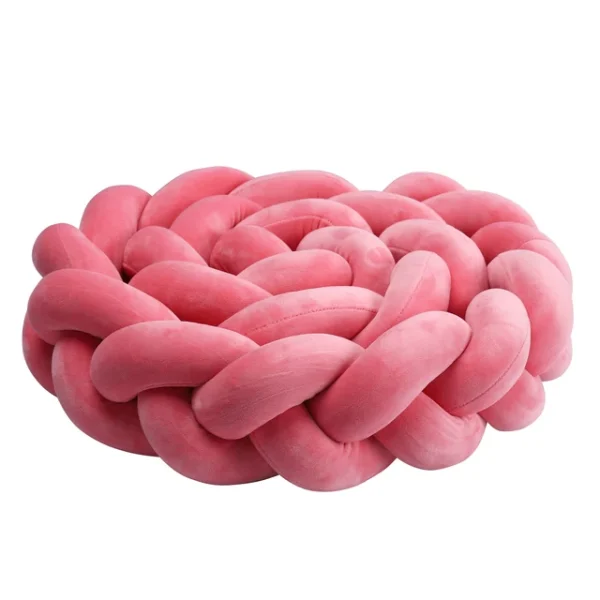 Braided Cot Bumpers Knotted Bed Crib Bumpers