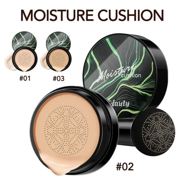 Flowless BB CC Cream Face Mushroom Base Waterproof Foundation Concealer