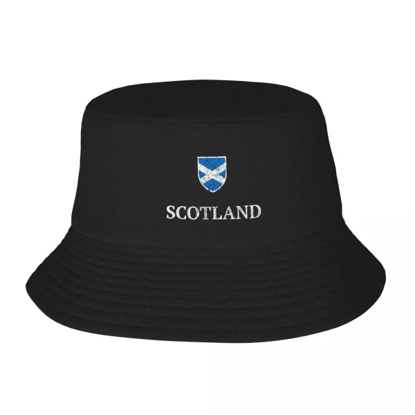 Vintage Scotland Flag - Scottish Football Soccer Bucket Hat