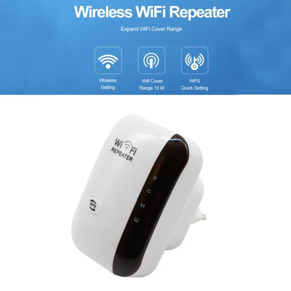 300Mbps WiFi Repeater Extender Booster