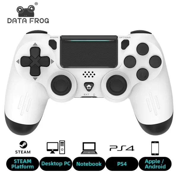 Bluetooth-Compatible Game Controller for PS4/Slim/Pro Wireless