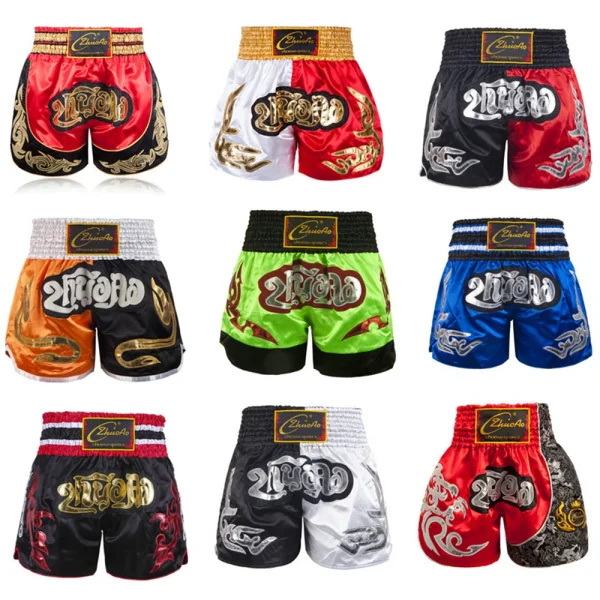 Printed Breathable Kick Boxing Shorts
