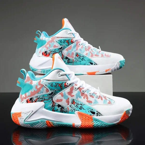 Men Basketball Shoes Breathable Sports Shoes
