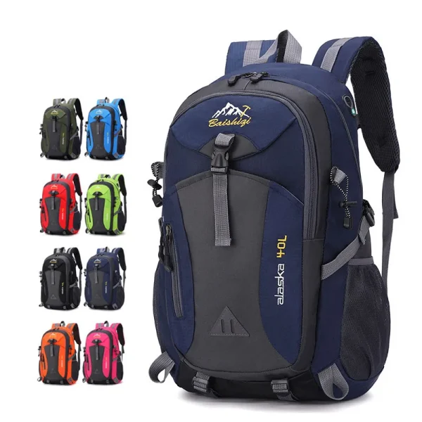 Small Trekking Bag Outdoor Mountaineering Waterproof Backpack 40L