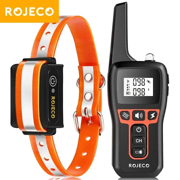 1000m Electric Dog Training Collar Remote Control Bark Control Collar
