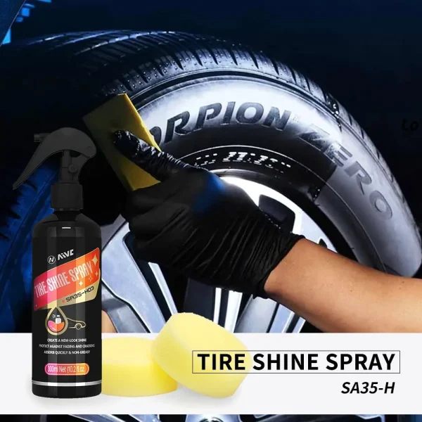 Shiny Car Tire Shine Coating