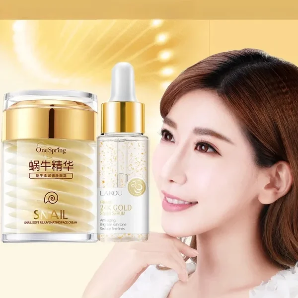 Korean Snail Whitening Moisturizer Anti-Aging Collagen Face Cream