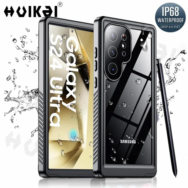 Armor IP68 Waterproof Case for Samsung Galaxy Phones