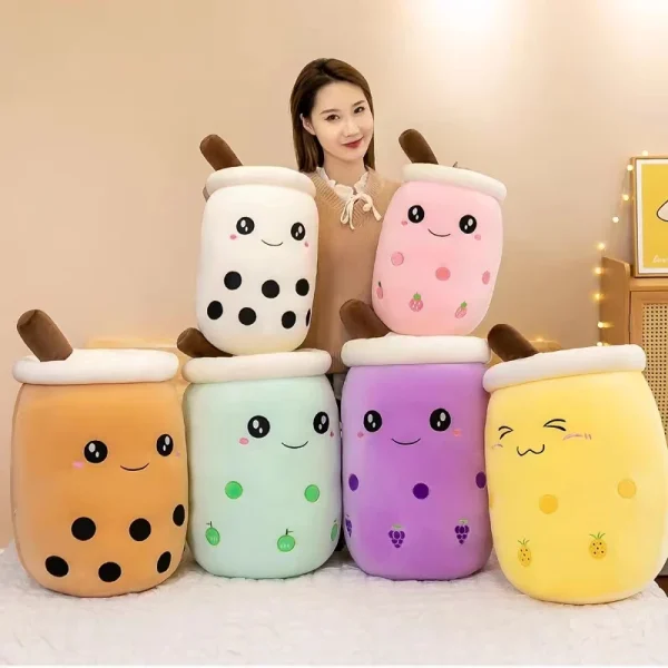 New Giant Size Boba Bubble Tea Plushies