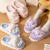New Premium Hello kitty kuromi My melody Cinnamoroll cartoon Plush slippers